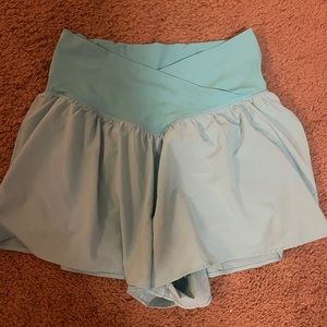 Aerie Offline crossover waistband shorts